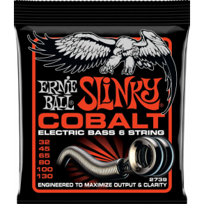 Ernie Ball 2739 6-String Cobalt Slinky Bass